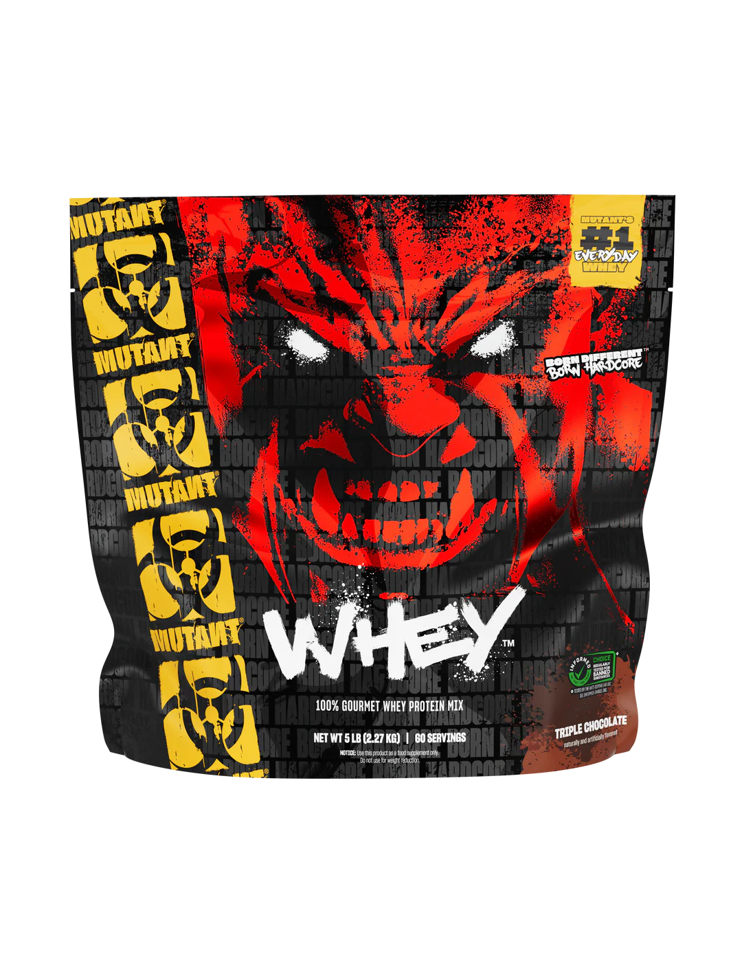 MUTANT WHEY 100% GOURMET WHEY PROTEIN MIX 5LBS