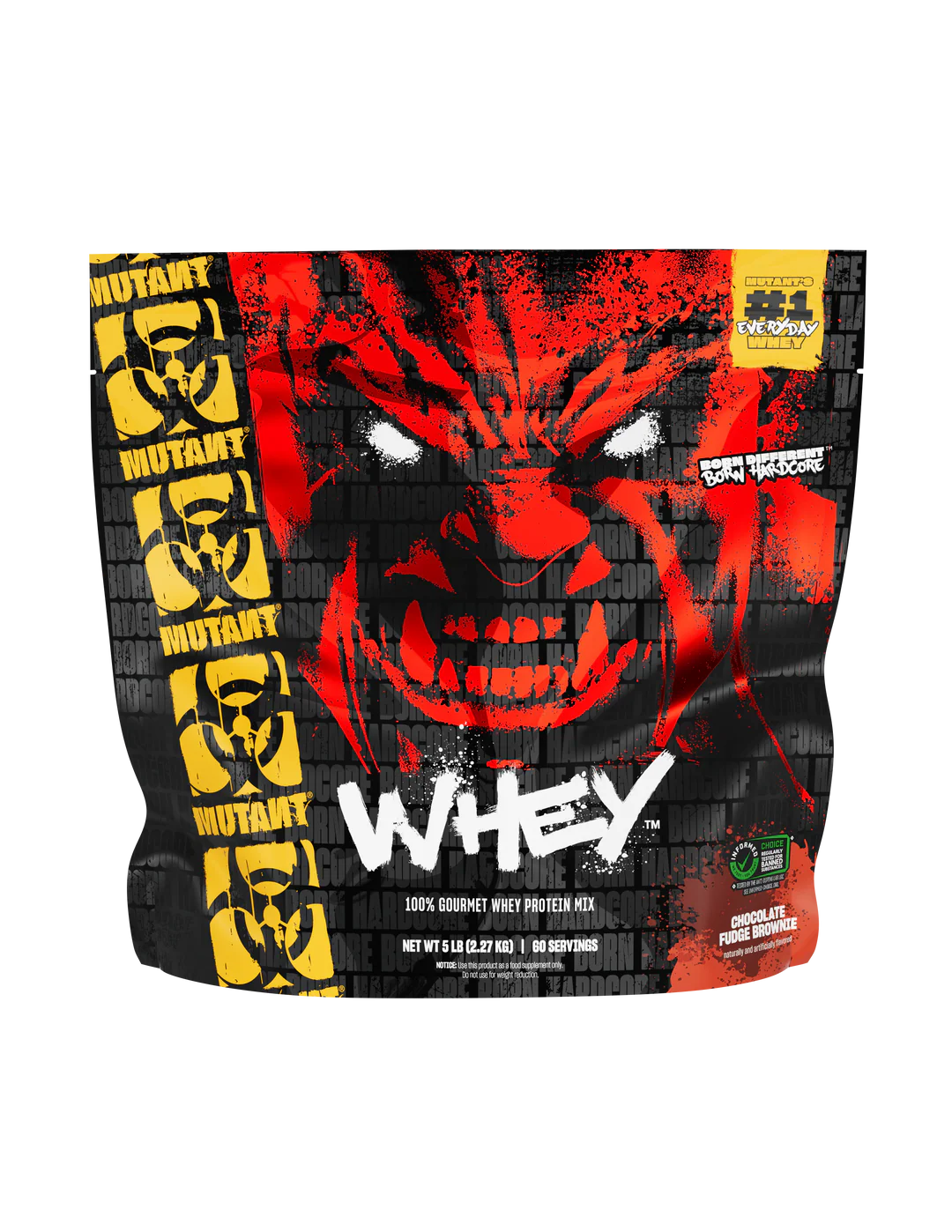 MUTANT WHEY 100% GOURMET WHEY PROTEIN MIX 5LBS