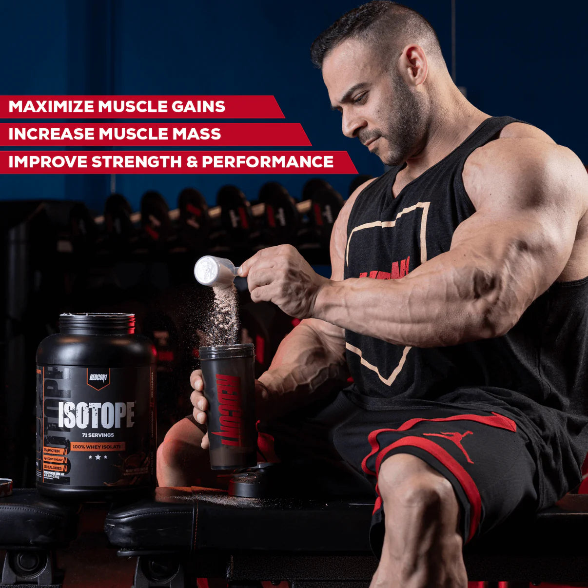 REDCON1 ISOTOPE 100% WHEY ISOLATE PROTEIN 5LBS