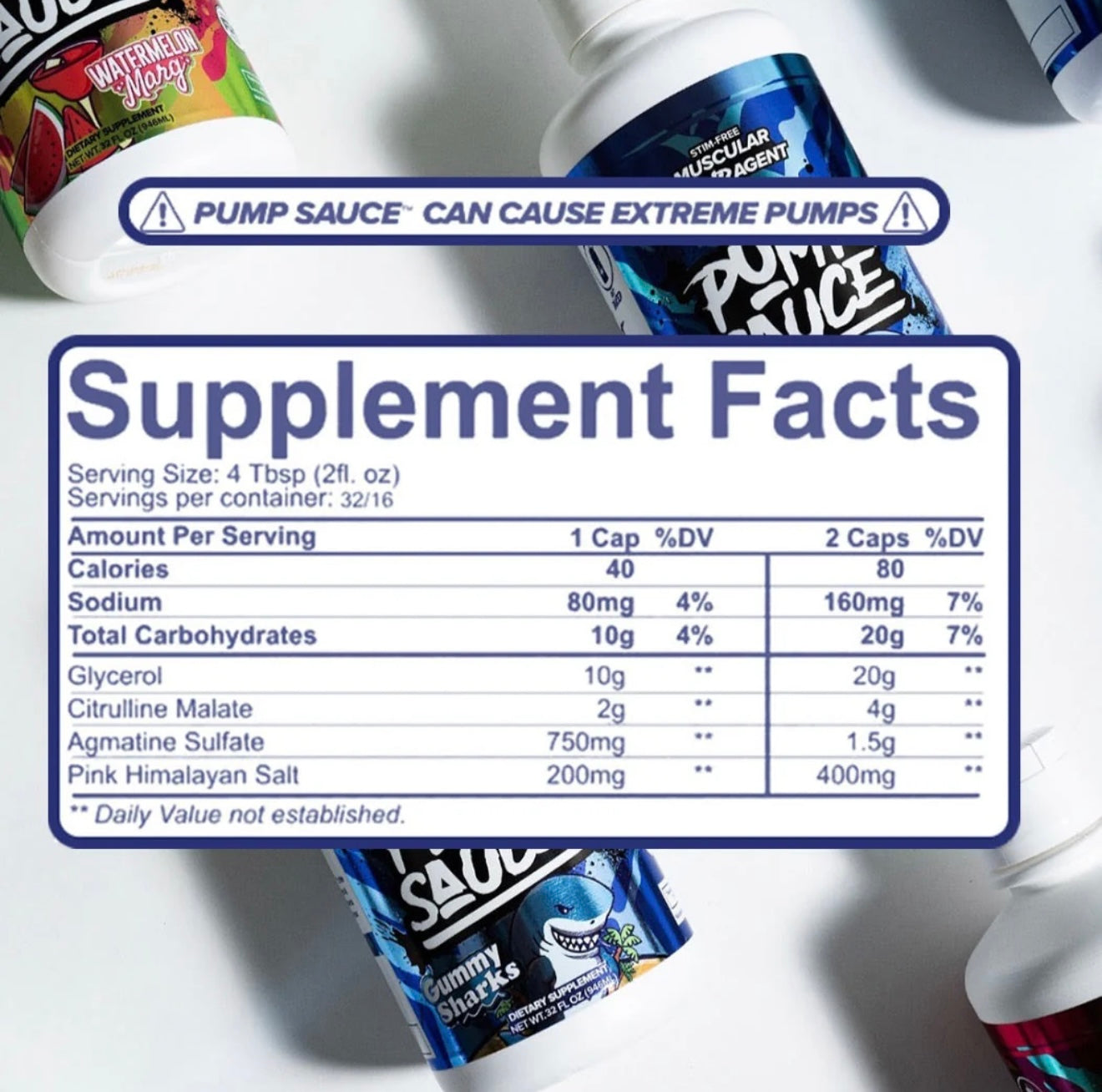PUMP SAUCE (946ML)