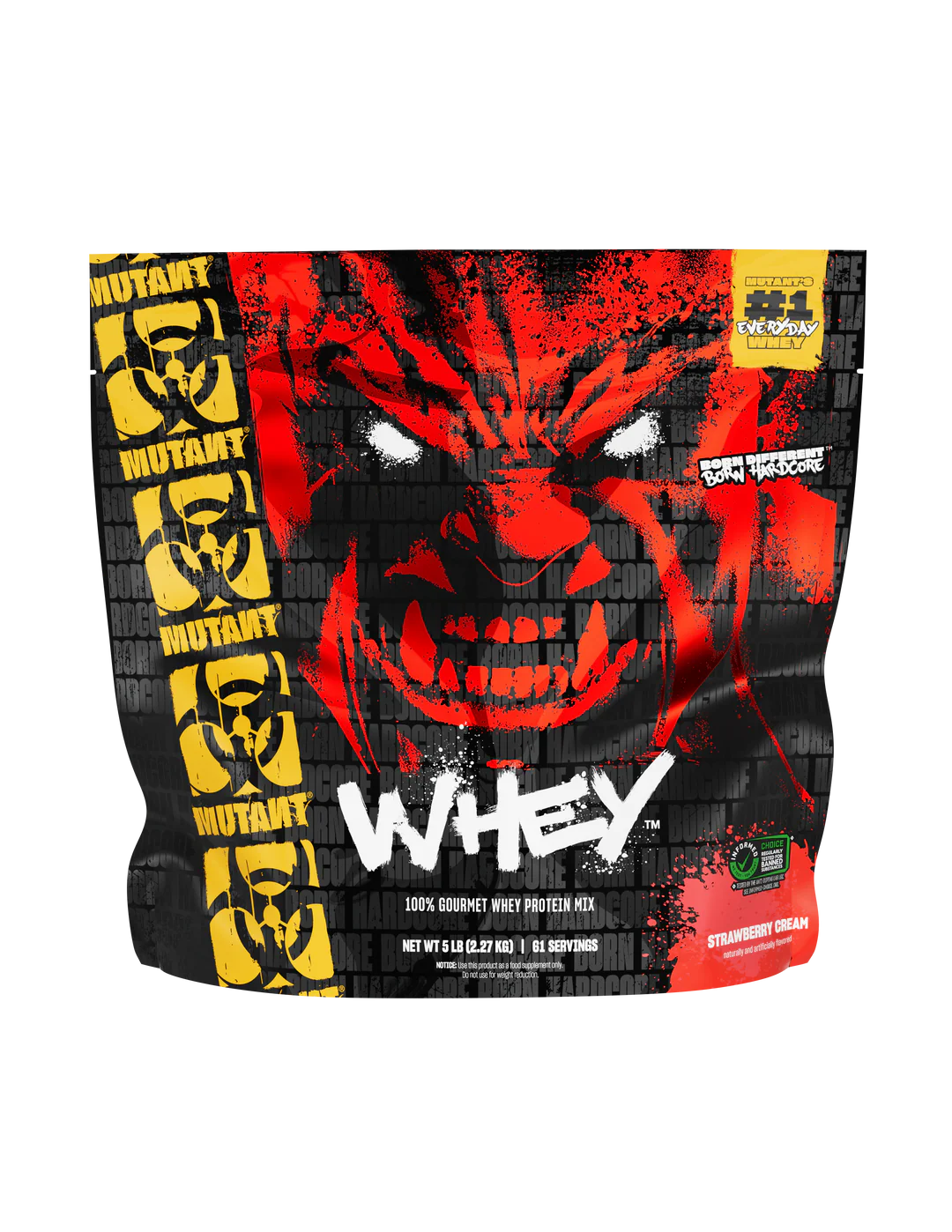 MUTANT WHEY 100% GOURMET WHEY PROTEIN MIX 5LBS