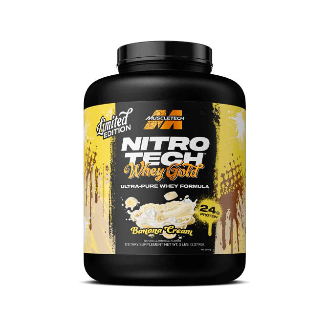 MUSCLE TECH NITROTECH 100% WHEY GOLD 5LBS