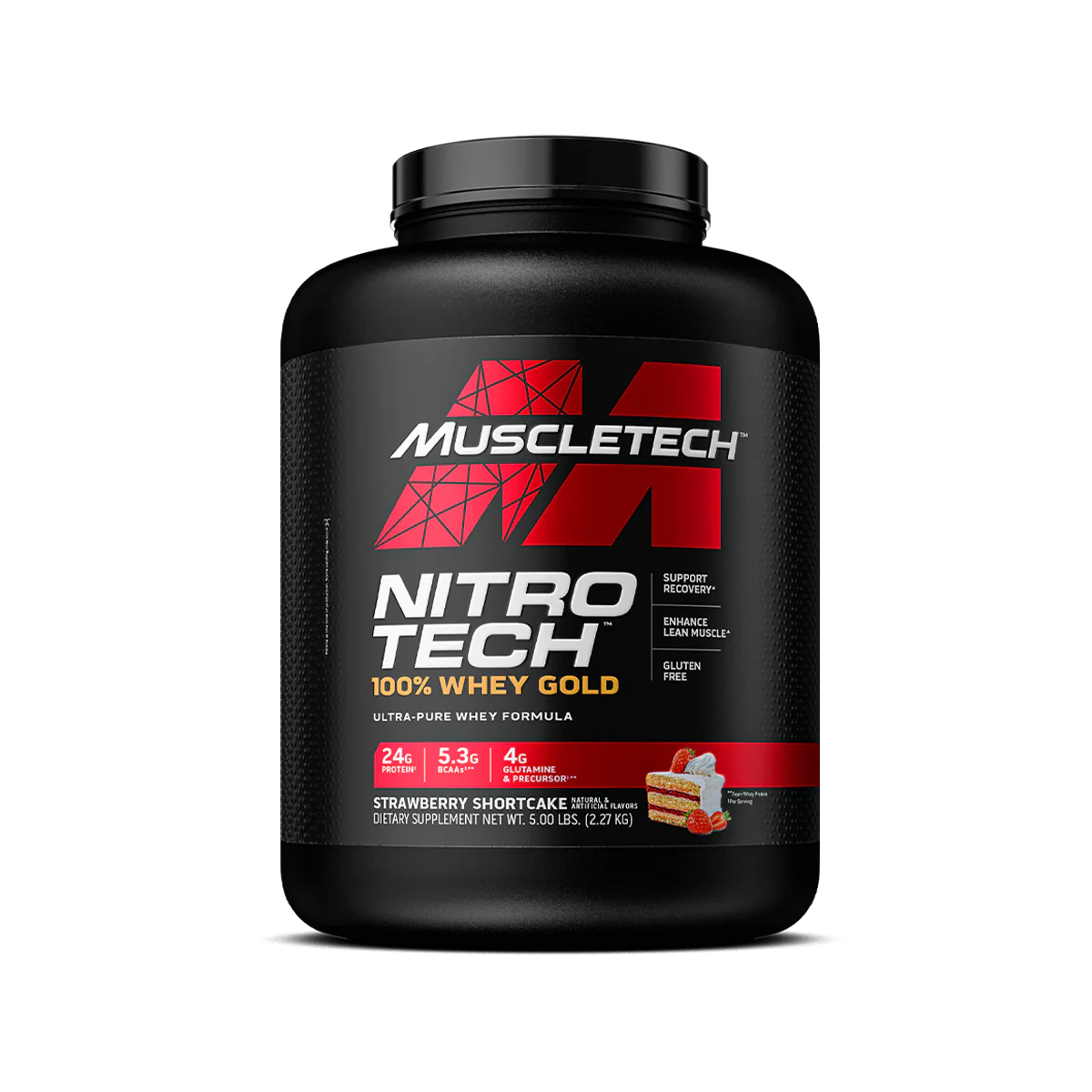 MUSCLE TECH NITROTECH 100% WHEY GOLD 5LBS