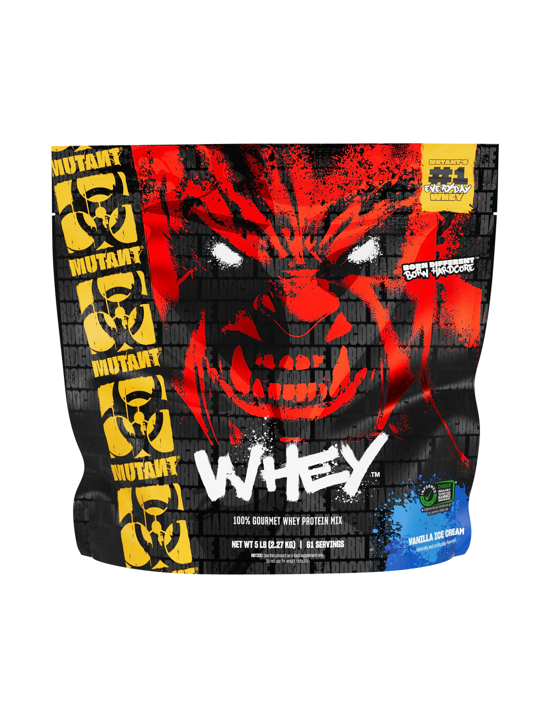 MUTANT WHEY 100% GOURMET WHEY PROTEIN MIX 5LBS
