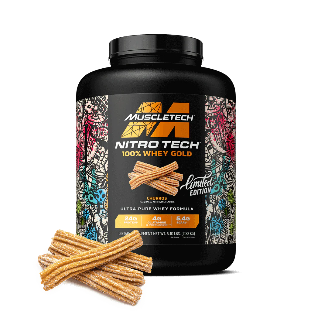 MUSCLE TECH NITROTECH 100% WHEY GOLD 5LBS