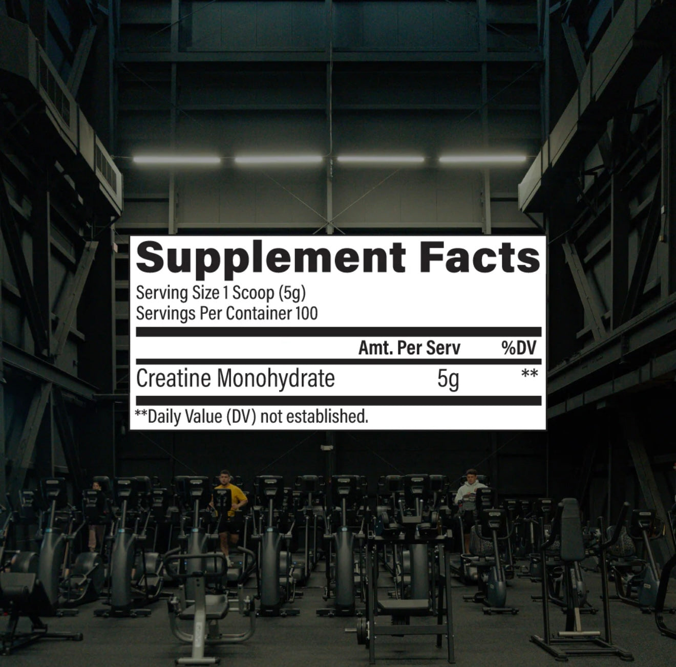 RAW CREATINE 100 PORCIONES (500GR)