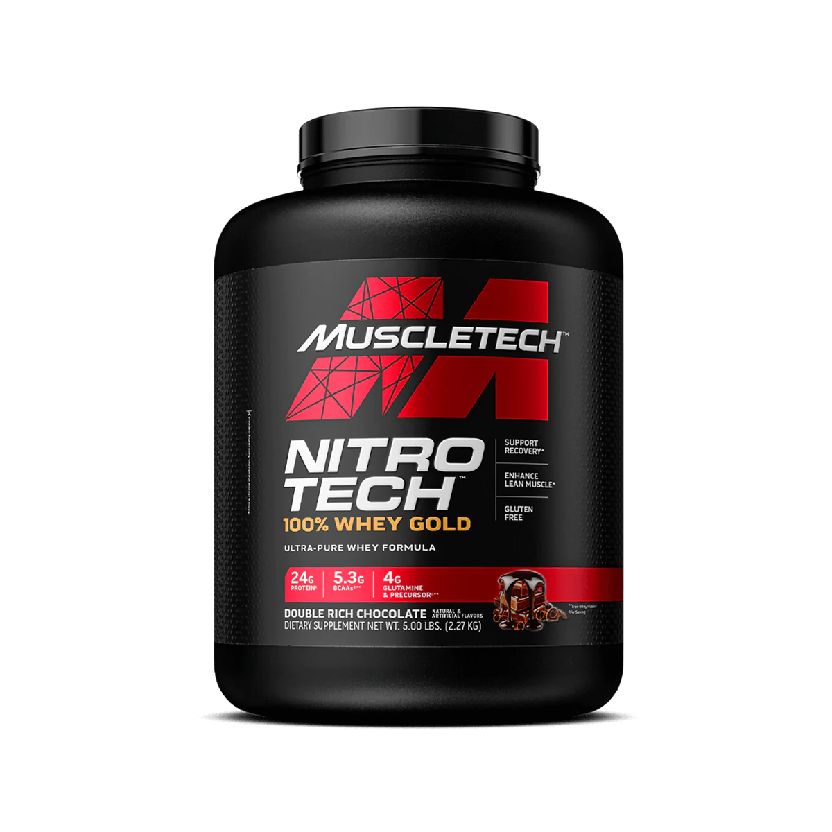 MUSCLE TECH NITROTECH 100% WHEY GOLD 5LBS