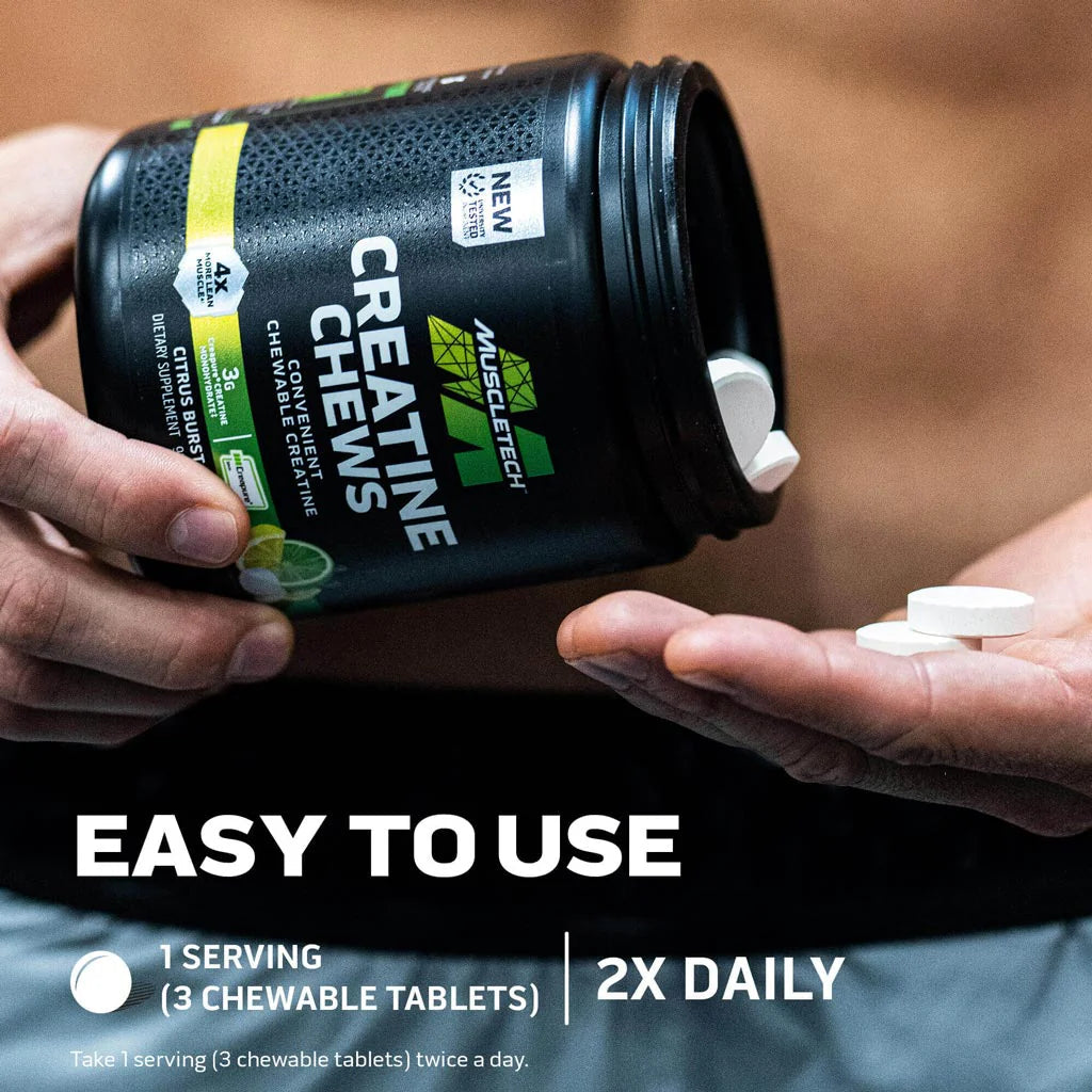 MUSCLE TECH CREATINE CHEWS