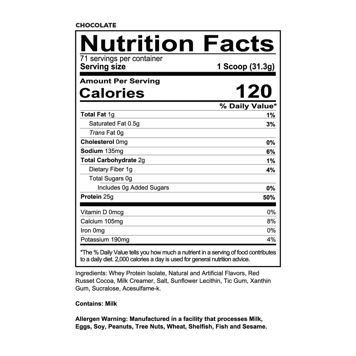 REDCON1 ISOTOPE 100% WHEY ISOLATE PROTEIN 5LBS