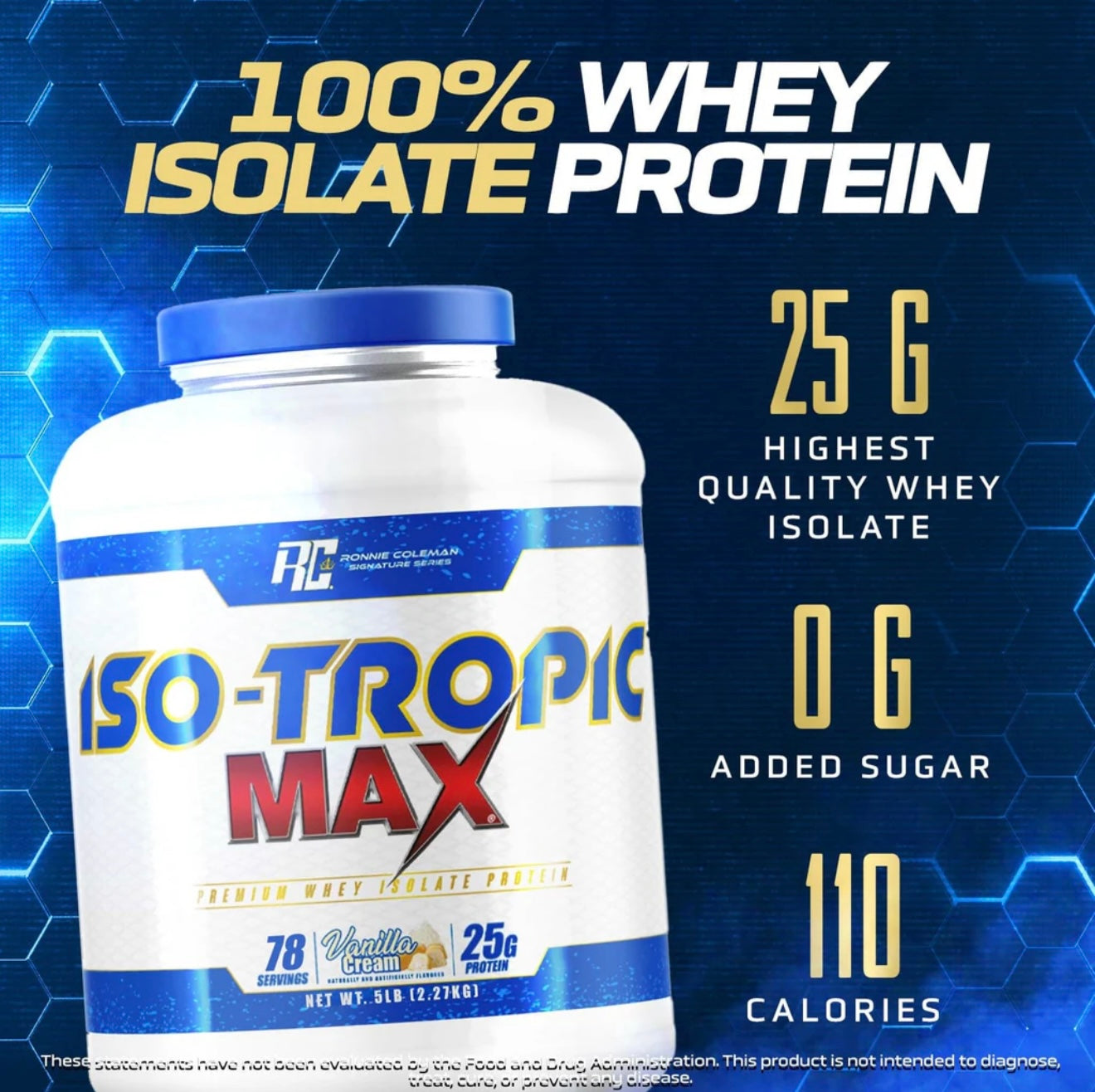 RONNIE COLEMAN ISO-TROPIC MAX 5LBS