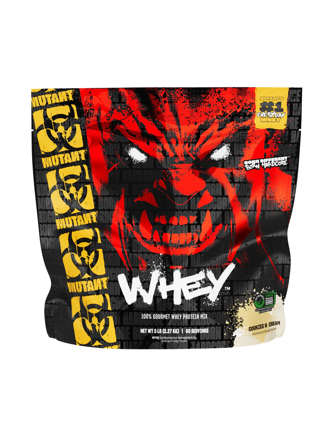 MUTANT WHEY 100% GOURMET WHEY PROTEIN MIX 5LBS