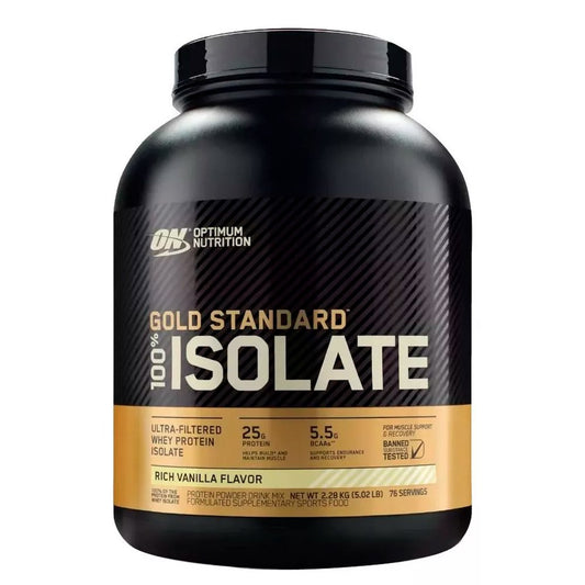 OPTIMUM NUTRITION 100% GOLD STANDARD ISOLATE 5LBS